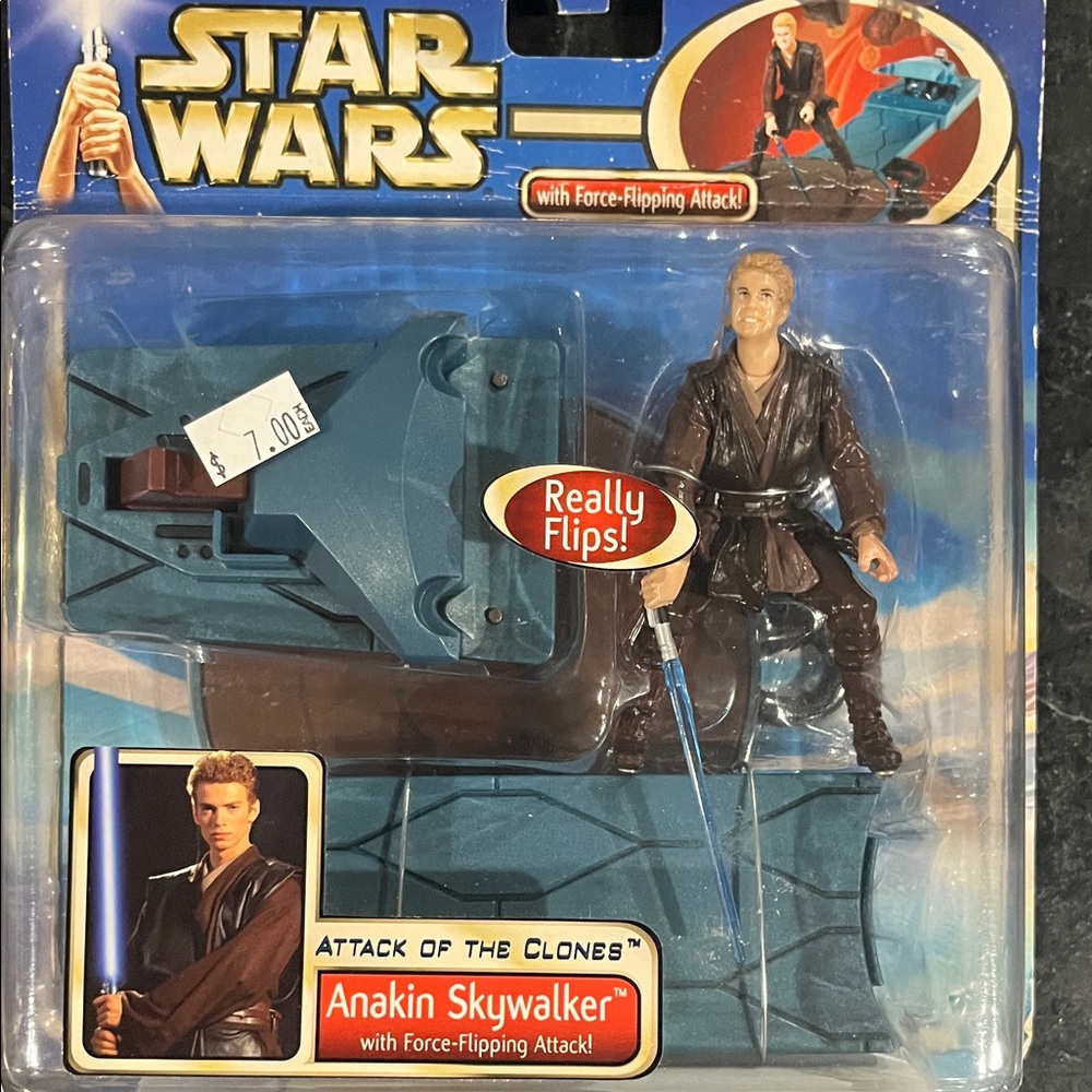 Star Wars Anakin Skywalker Figure with Blue Lightsaber